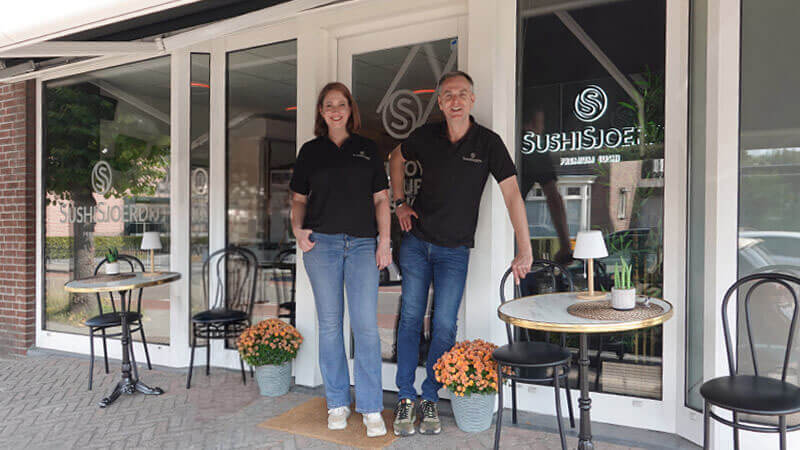 SushiSjoerd te Deurne - Anke & Marwin